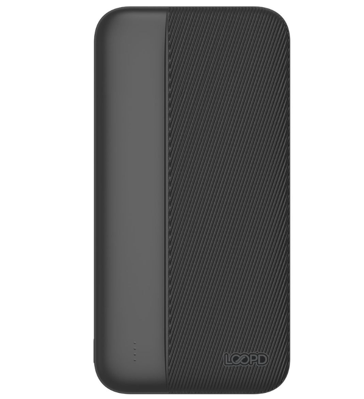 10 000mAh 4LED Black Powerbank