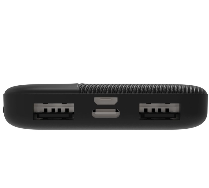 10 000mAh 4LED Black Powerbank