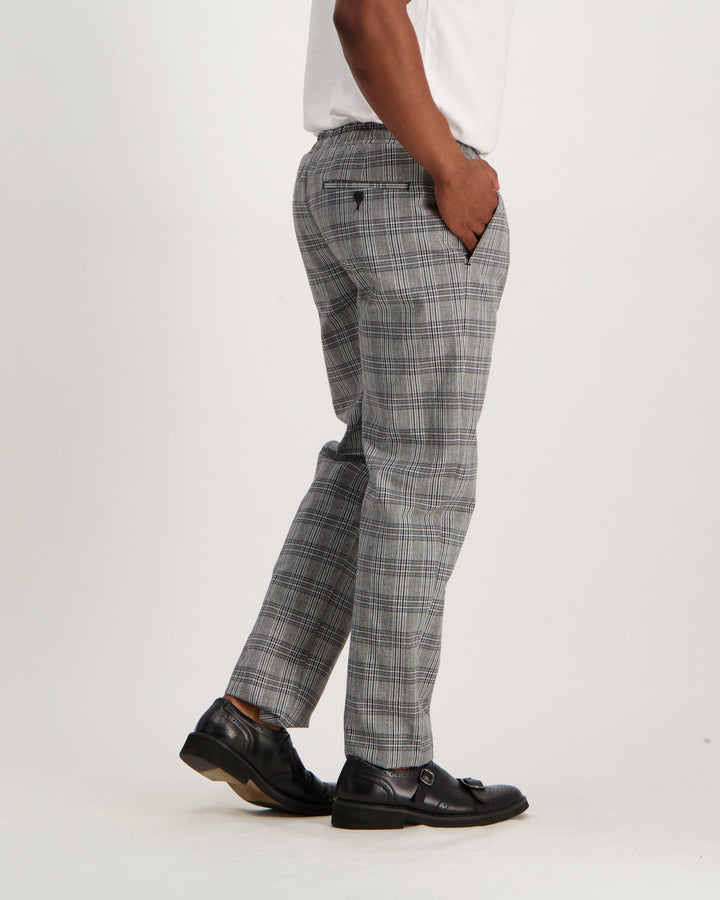 Men's YD Check PV Traveller Pant - Grey