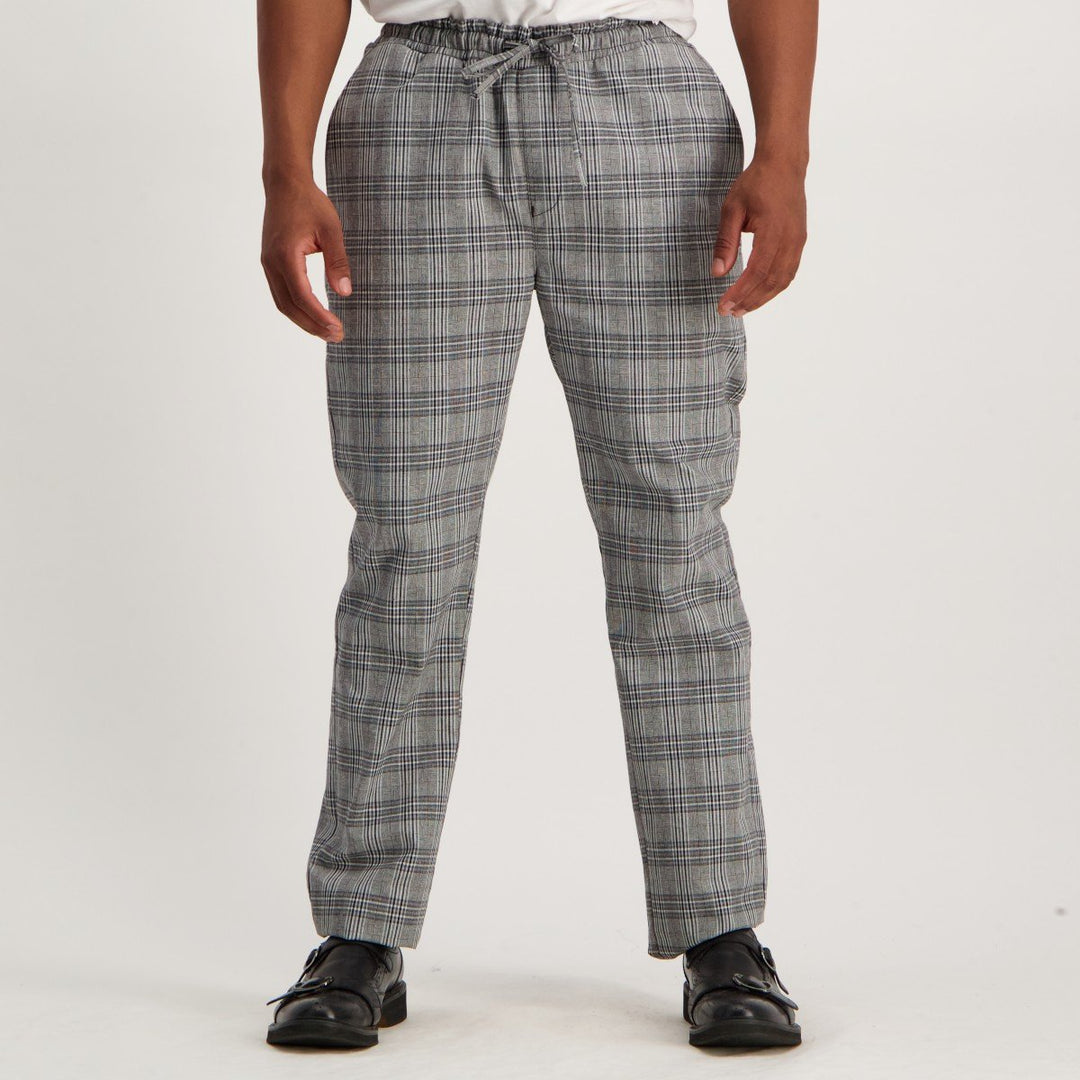 Men's YD Check PV Traveller Pant - Grey
