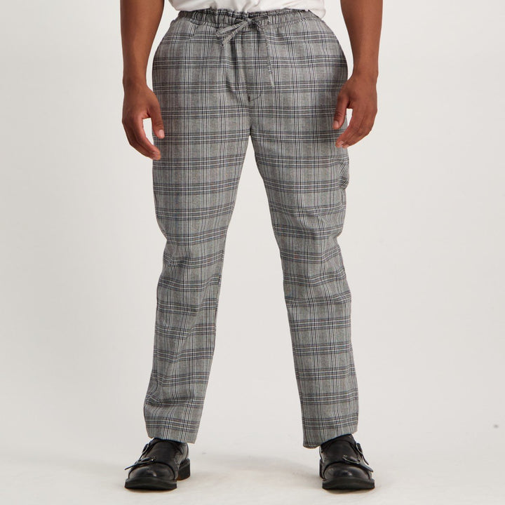 Men's YD Check PV Traveller Pant - Grey