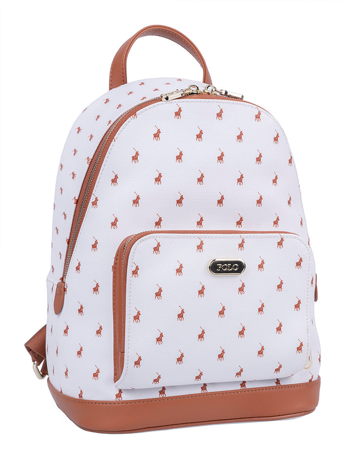 Iconic Backpack-White