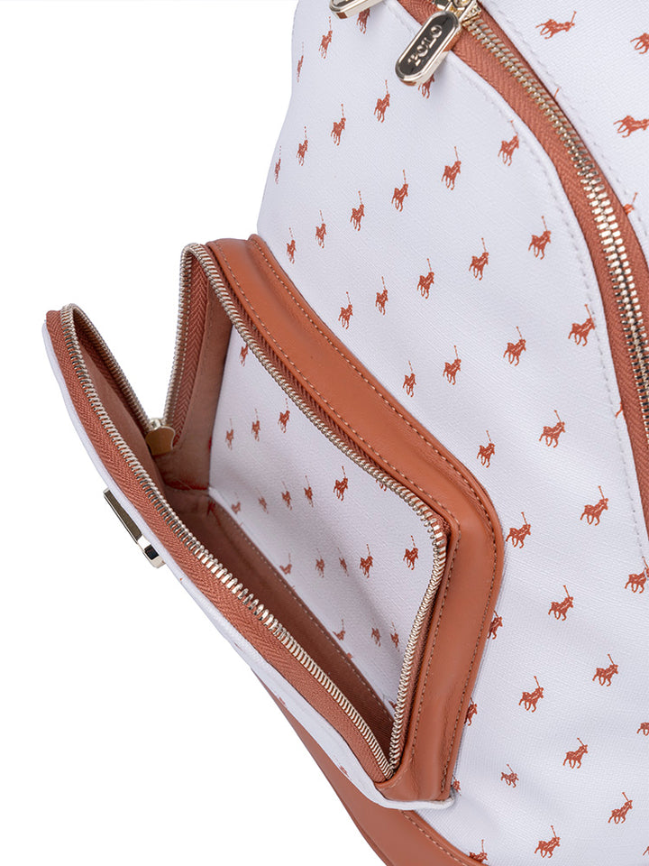 Iconic Backpack-White