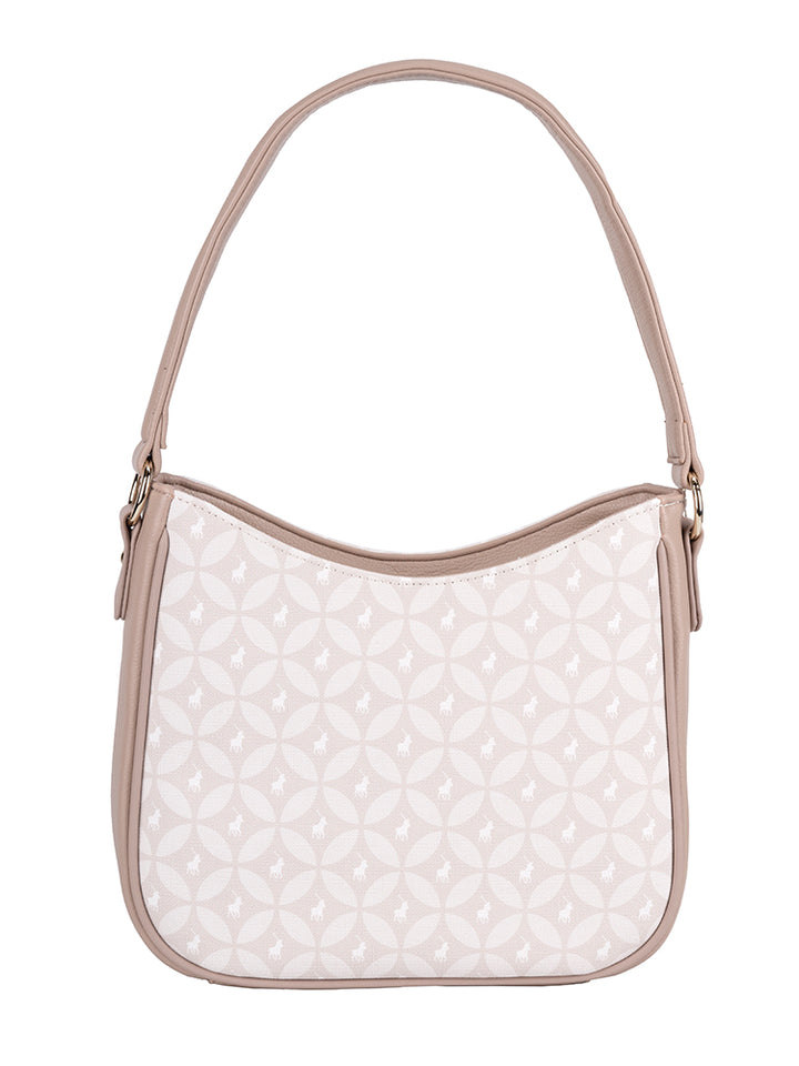 Porter Hobo Crossbody Bag - Taupe