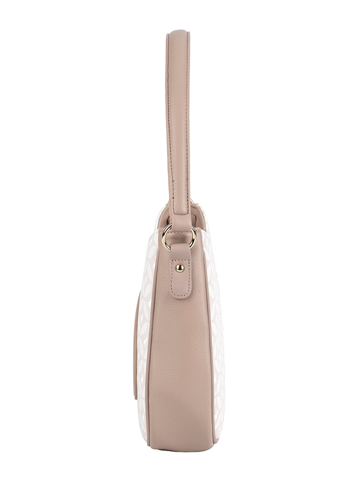 Porter Hobo Crossbody Bag - Taupe
