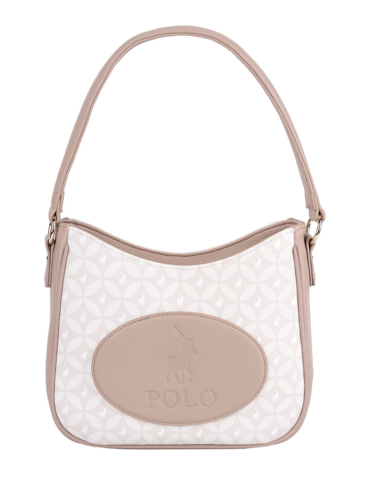 Porter Hobo Crossbody Bag - Taupe