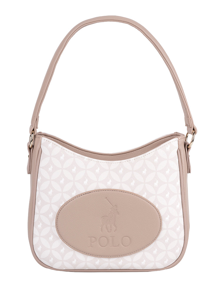 Porter Hobo Crossbody Bag - Taupe