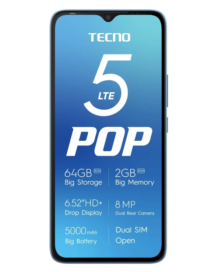Pop 5 Blue Cellphone