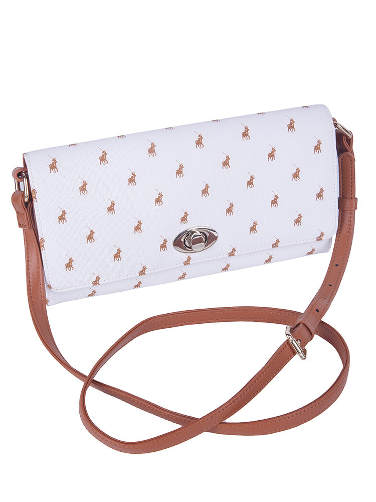 New Iconic Travel Purse - White