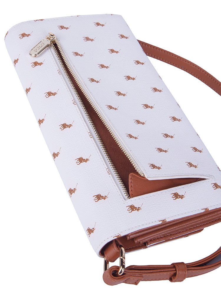 New Iconic Travel Purse - White