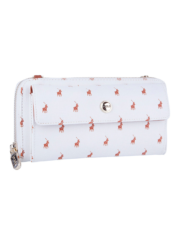 Iconic Phone Sling Bag-White