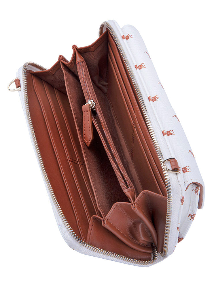 Iconic Phone Sling Bag-White
