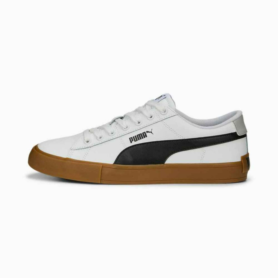 Bari Gum Sole Sneaker - White/Black