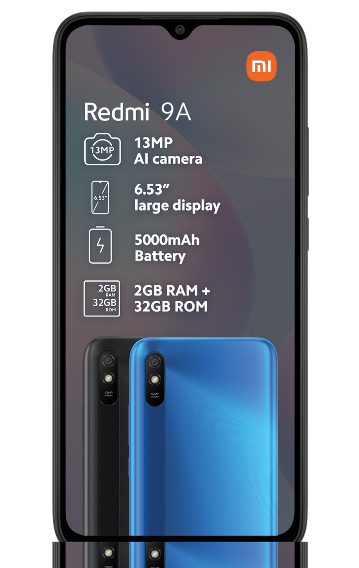 Redmi 9A Cellphone - Grey
