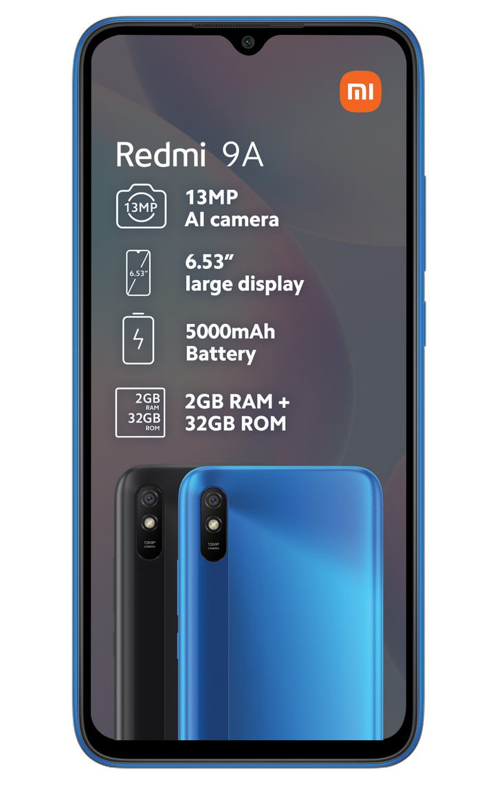 Redmi 9A Cellphone - Blue
