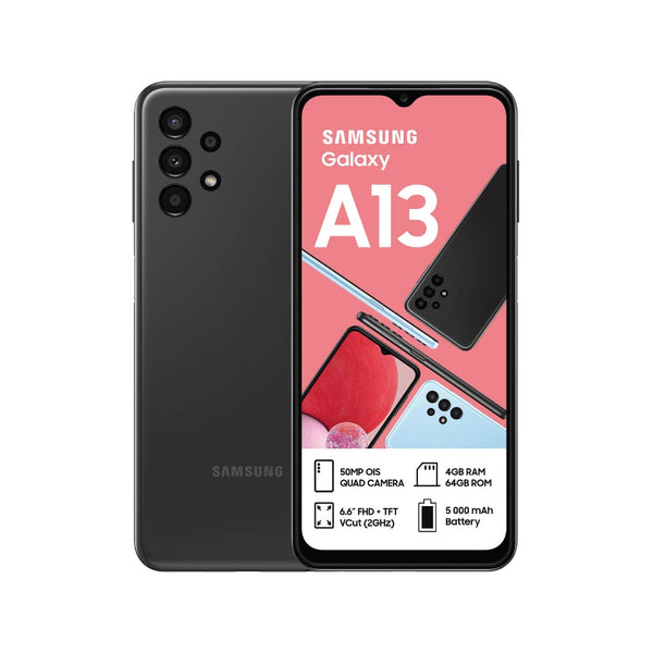 Samsung Galaxy A13 ブラック Galaxy A13 Dual Sim Cellphone - Black – Edgars