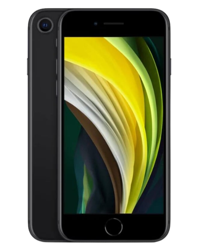 iPhone SE 2020 64GB Black Cellphone Pre-Owned