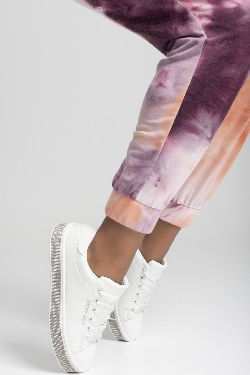 Ladies Duchess Sneaker - White