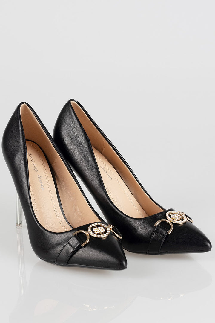 Ladies Boss It Out Heel - Black