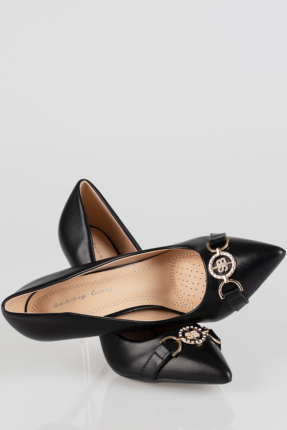 Ladies Boss It Out Heel - Black