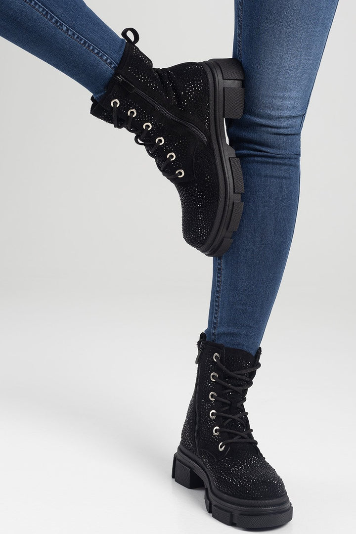 Ladies Step Up Boot - Black