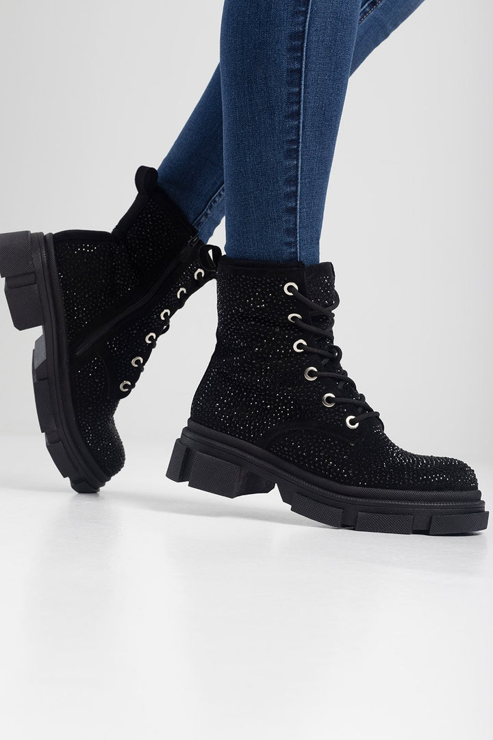 Ladies Step Up Boot - Black