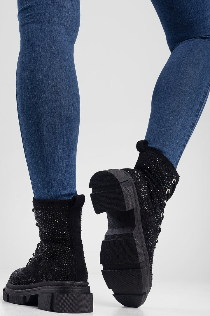 Ladies Step Up Boot - Black