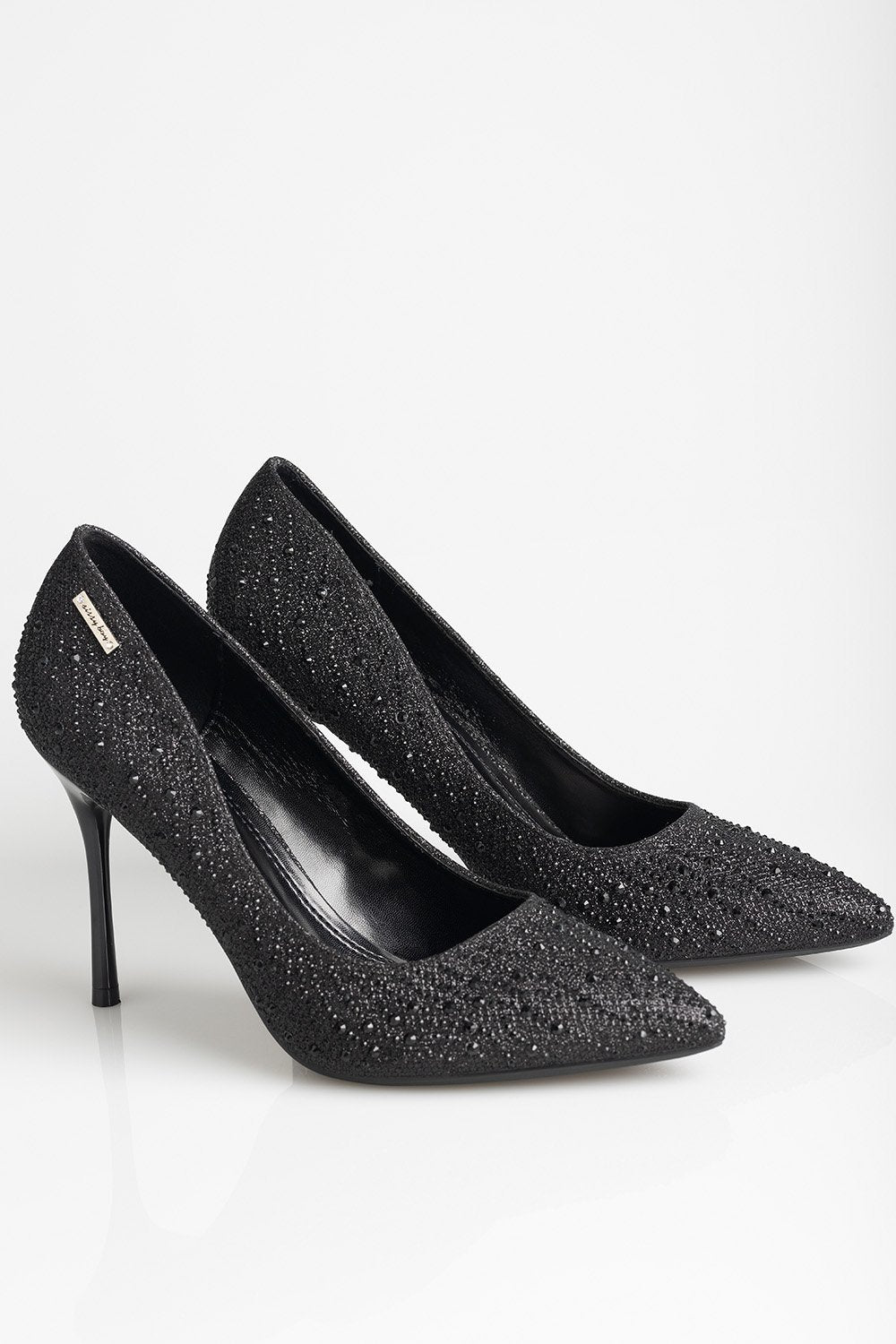 Ladies Glitz & Glamour Heel - Black