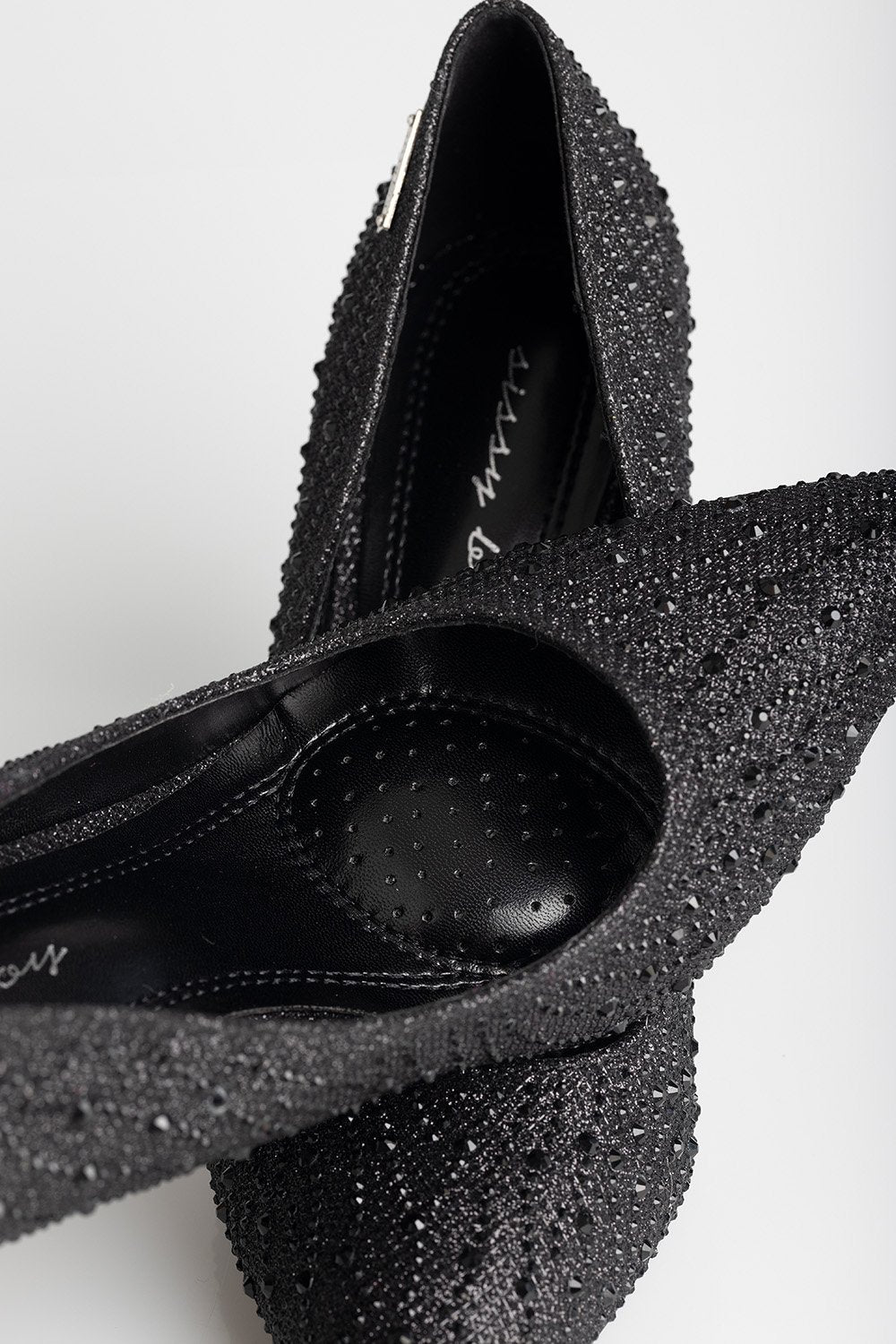 Ladies Glitz & Glamour Heel - Black