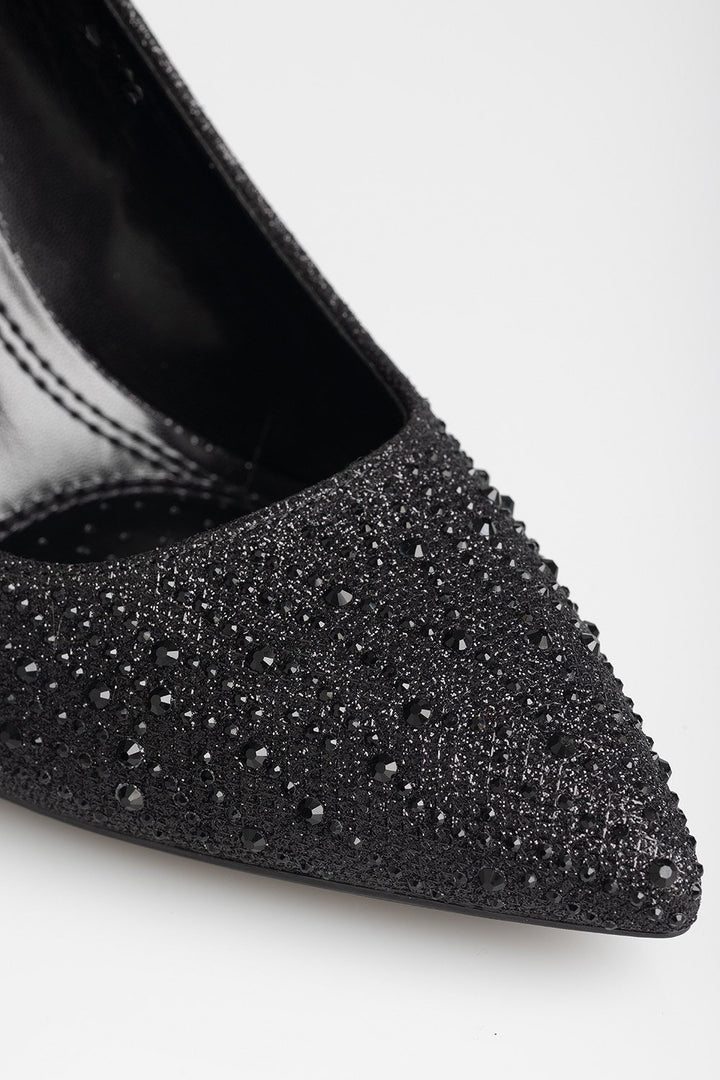 Ladies Glitz & Glamour Heel - Black