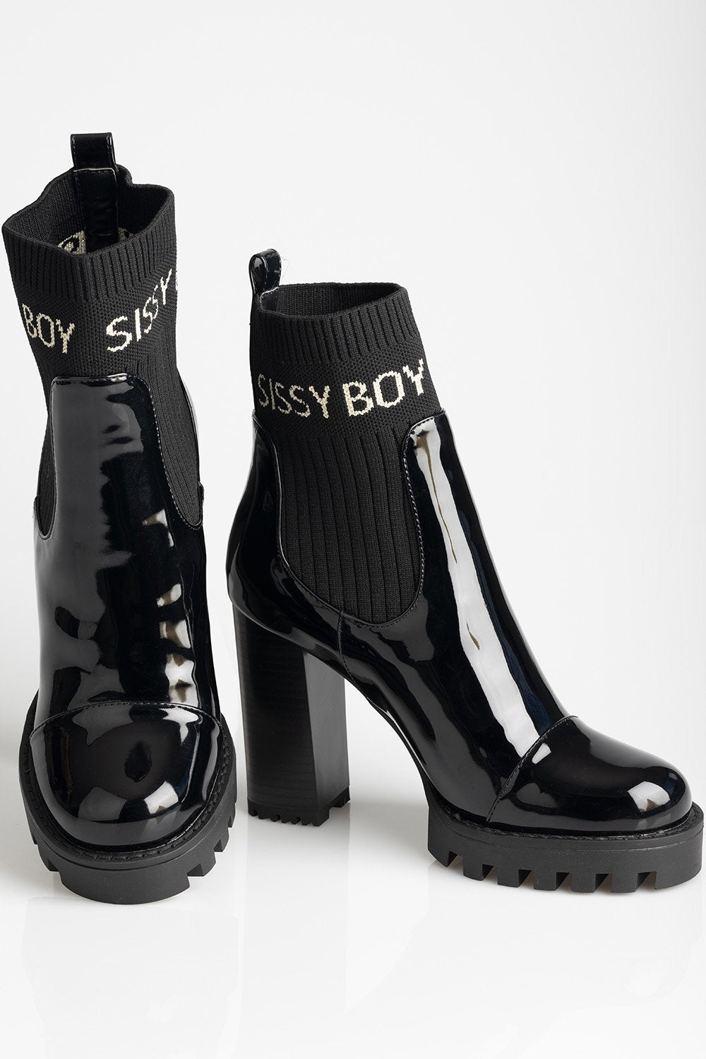 Ladies Sock It Up Boot - Black