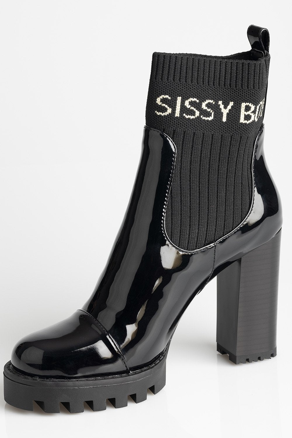 Ladies Sock It Up Boot - Black