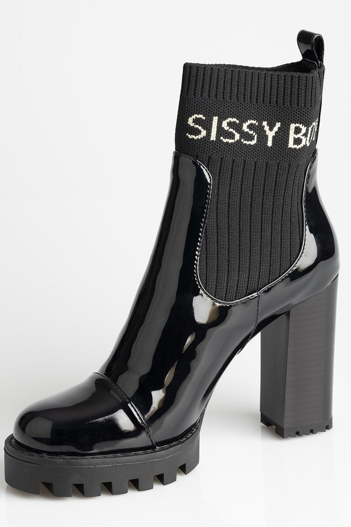 Ladies Sock It Up Boot - Black