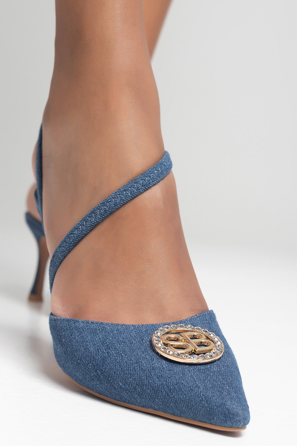 Ladies Diaries Heel - Denim