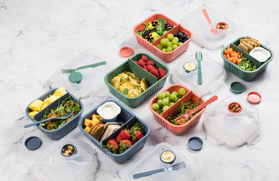 Lunch Box Square 830ml Blue