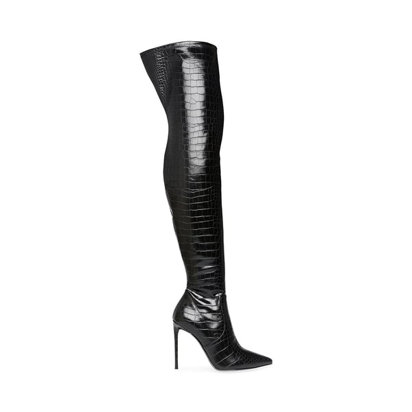 Ladies Vava Thigh-High Boot - Black