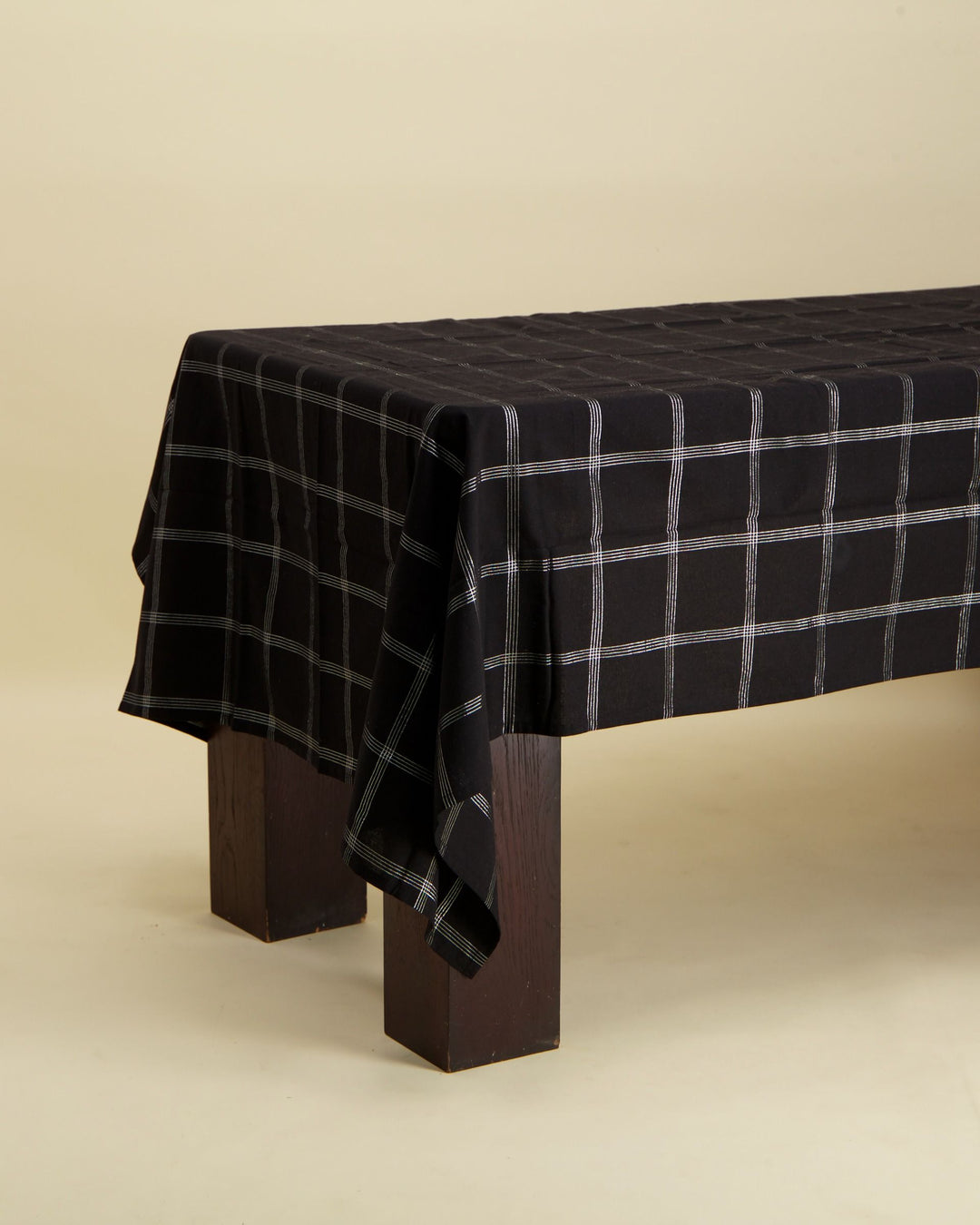 Lurex Check Table Cloth