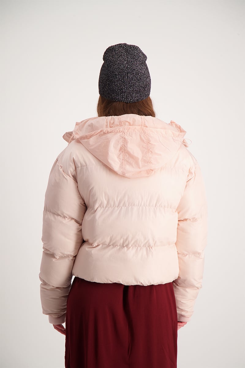 Core Puffer Jacket - Peach