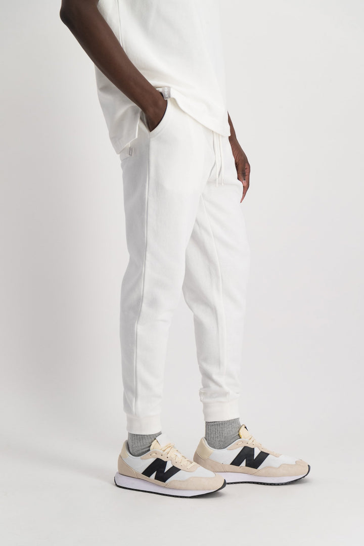 Men's Logo Track Pant - Off White