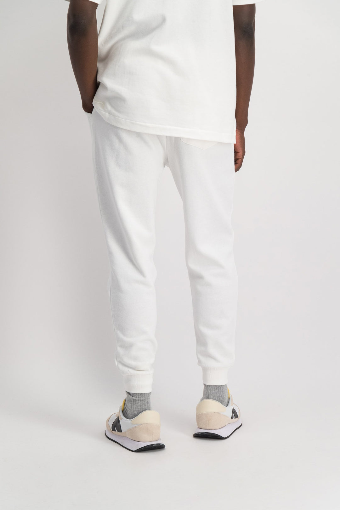 Men's Logo Track Pant - Off White