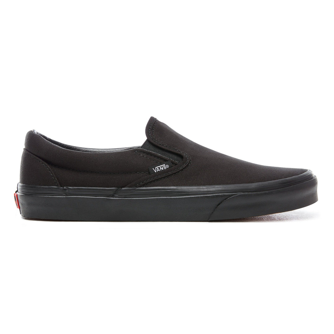 Ladies Classic Slip-On Sneaker-Black