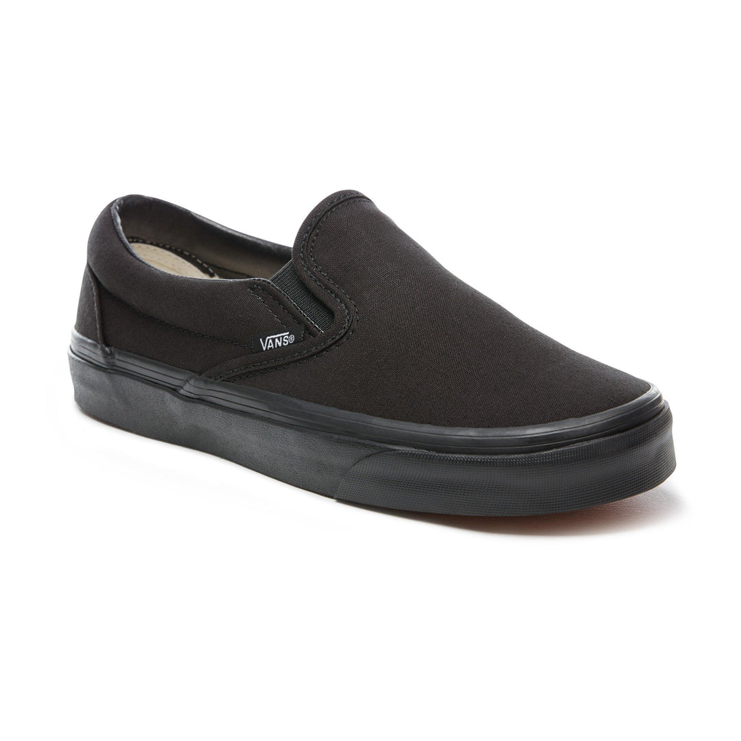 Ladies Classic Slip-On Sneaker-Black