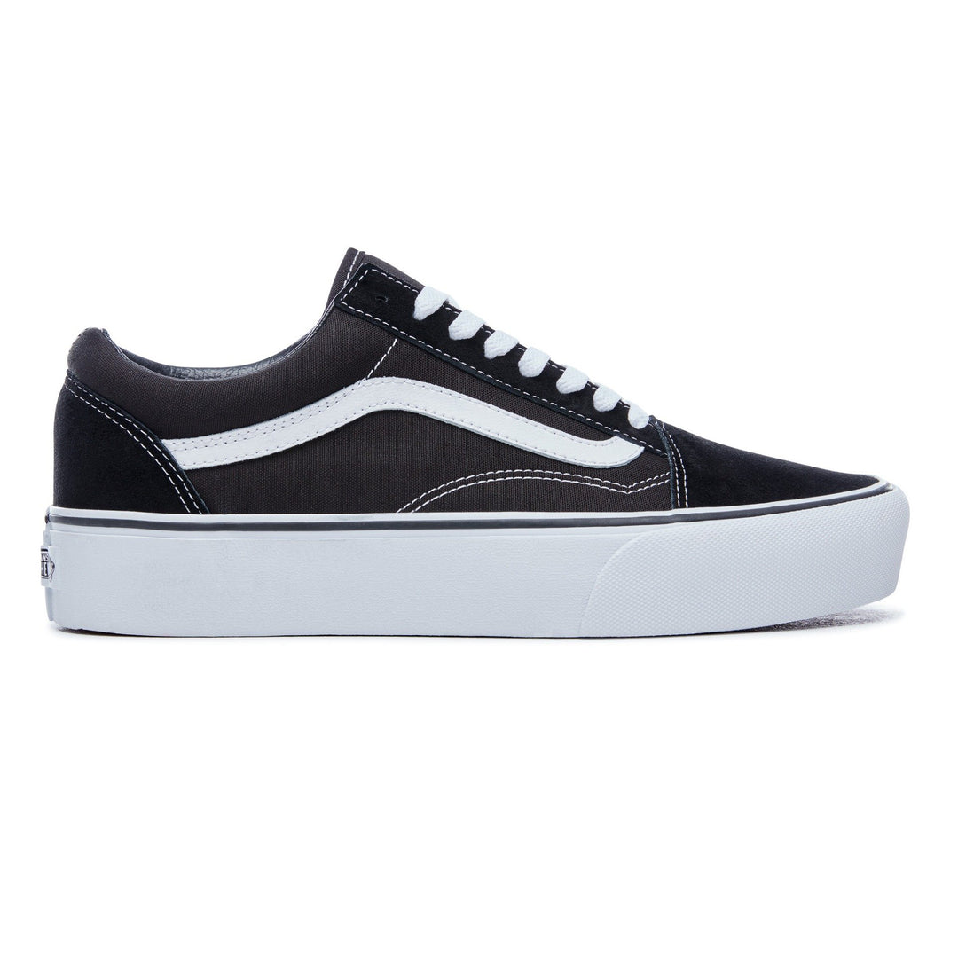 Ladies Old Skool Platform Sneaker - Black