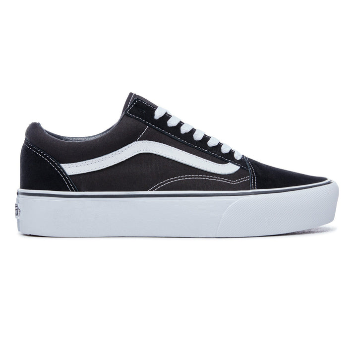Ladies Old Skool Platform Sneaker - Black