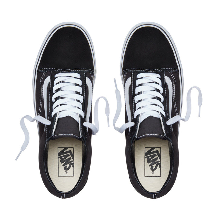 Ladies Old Skool Platform Sneaker - Black