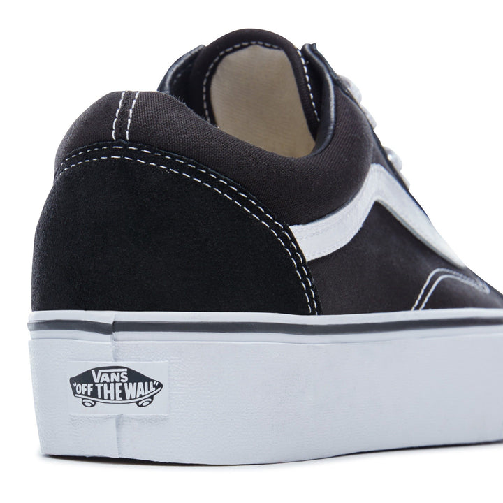Ladies Old Skool Platform Sneaker - Black