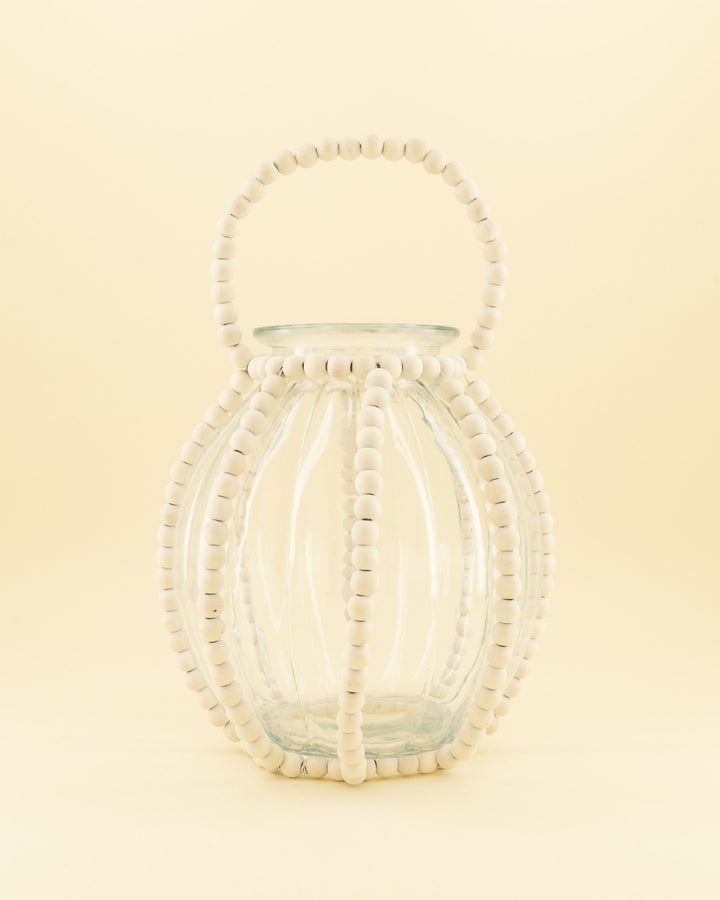 Beaded Glass Lantern