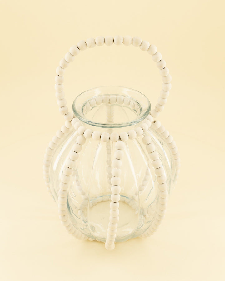 Beaded Glass Lantern