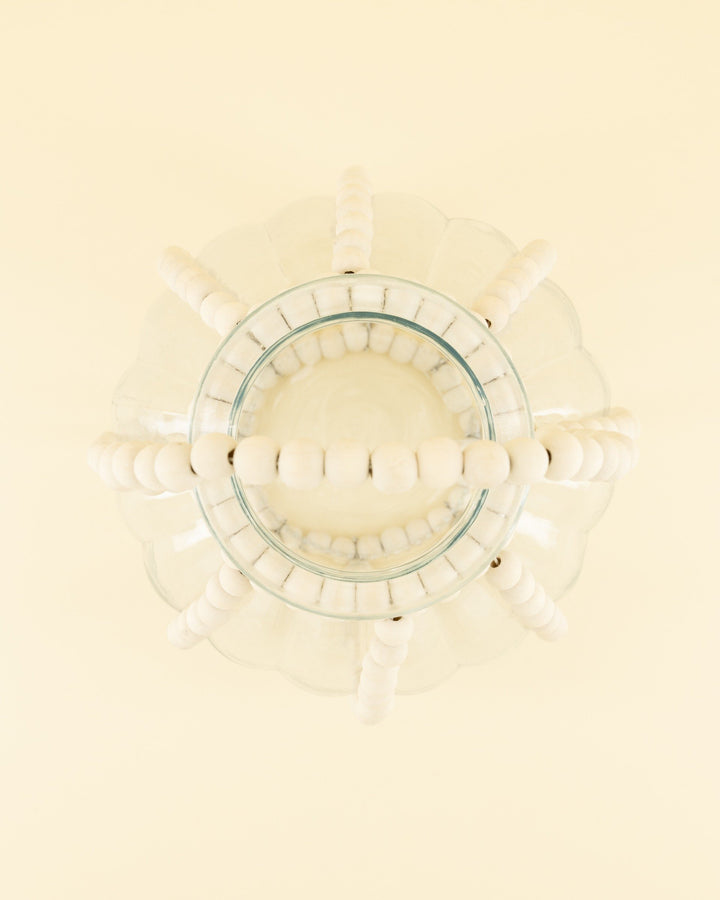 Beaded Glass Lantern
