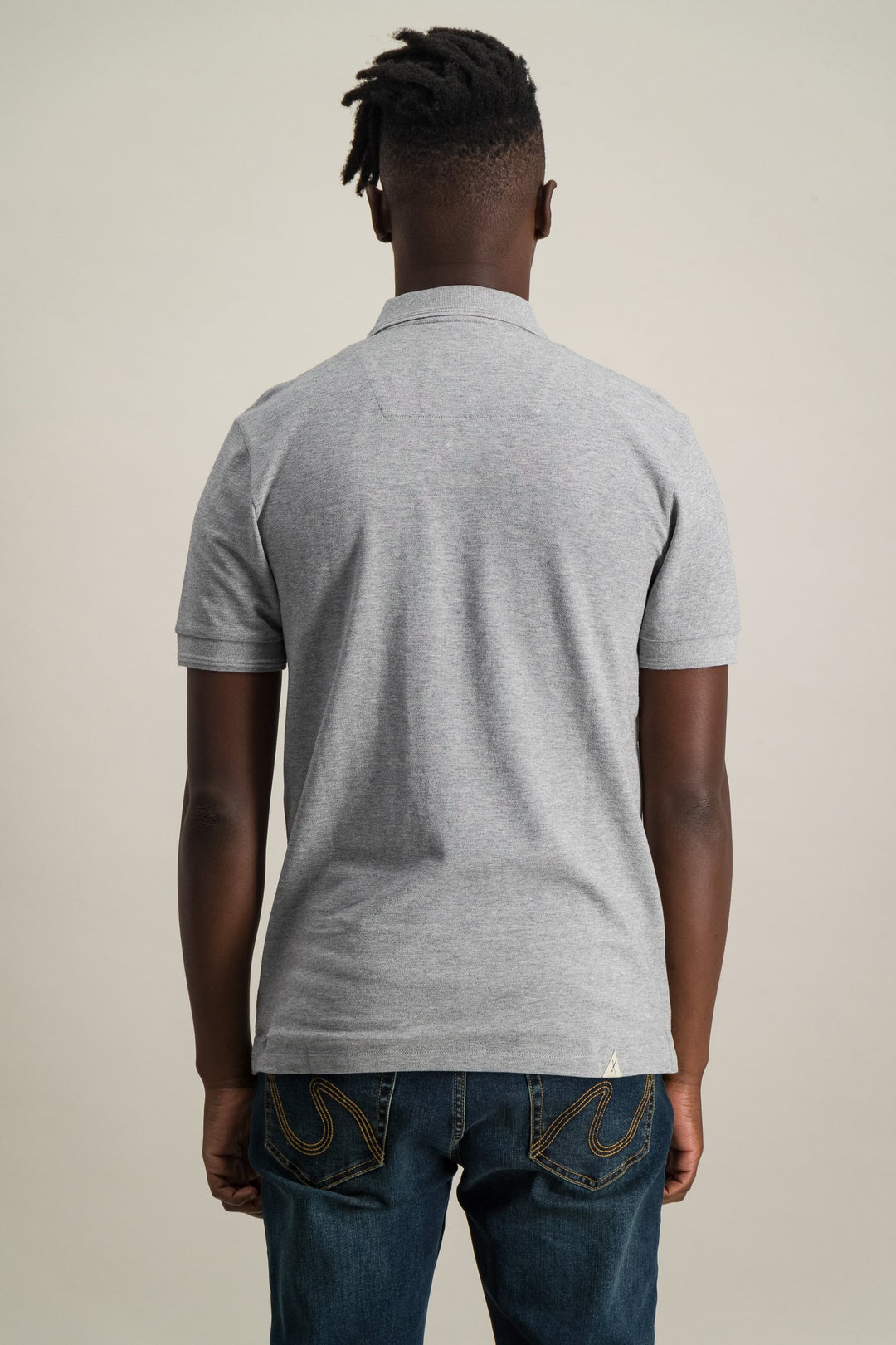 Men's Swoosh Flock Golfer - Grey Melange